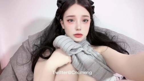 Cncmeng Blowjob Practice With Dildo