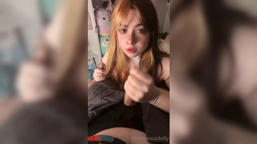 Blowjob And Titty Fuck With Venomous Dolly POV