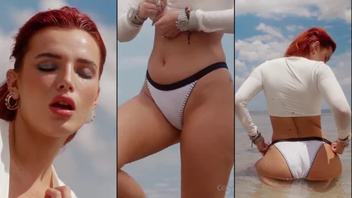 Bella Thorne Exclusive Sexy Video at Beach