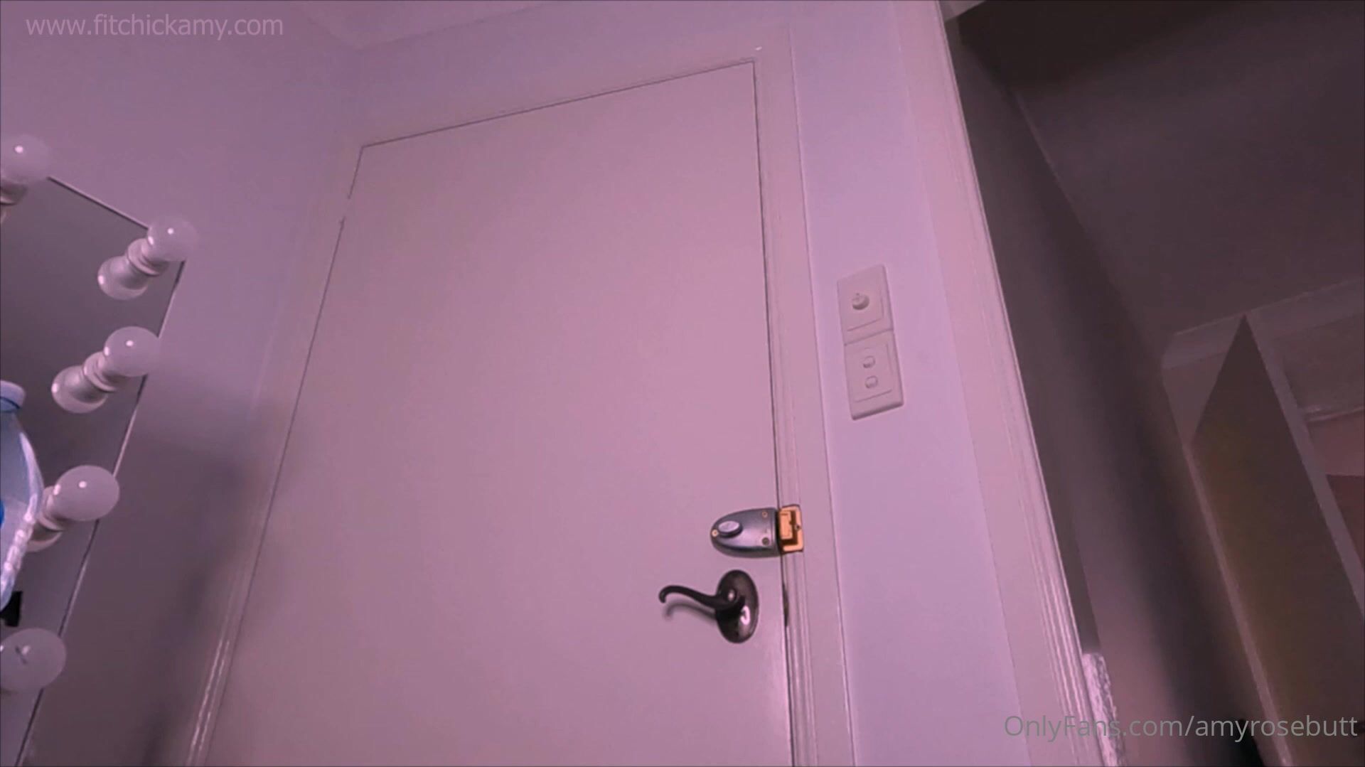 AmyRose Caught Masturbating in bedroom