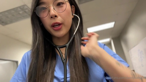 Daintybabyelle Medical Roleplay With Big Dick Fuck