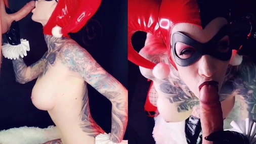 Razorcandi Blowjob With Deepthroat In Costume