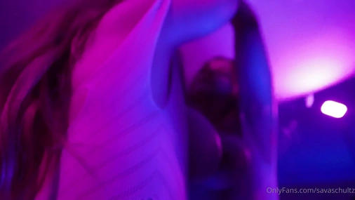 Sava Schultz Mirror Play In Sexy Dress