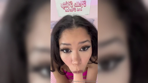 Bella Bazooka Masturbates With Dildo