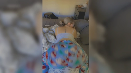 Jen Bretty Shakes Booty In PJ