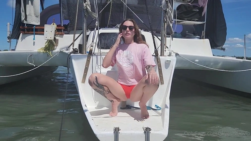 Skye Sharp Masturbates In Public