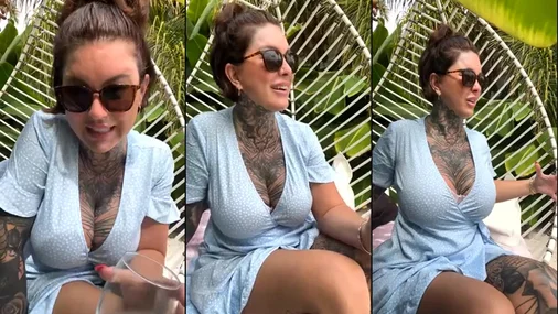 Donna Wildcard Outdoor Tits Flashing