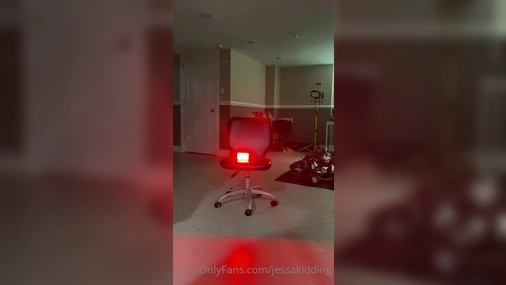 Jessakidding Erotic Show With Chair