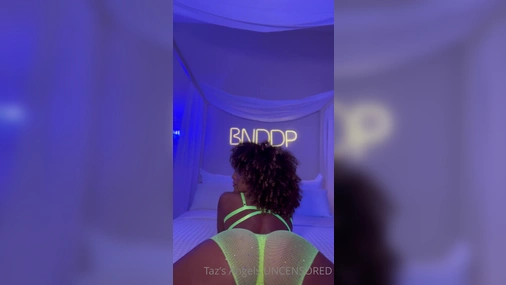 Tazs Angels Shakes Booty In Sexy Dress