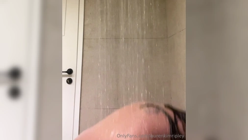 Lauren Kim Ripley Tits Close Up In The Shower
