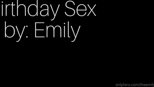 How Emliy Lynne Spends Her Birthday