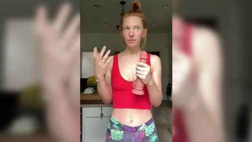 VesperTheGinger Morning Coffee And Dildo