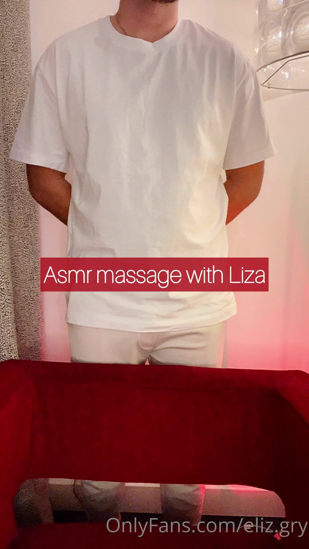 Eliz Gry Sensual Massage In Sexy Lingerie