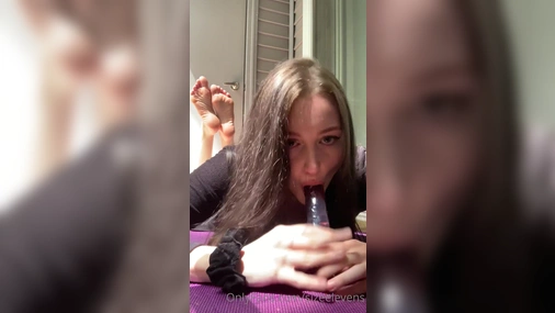 Becca Foxx Blowjob With Dildo