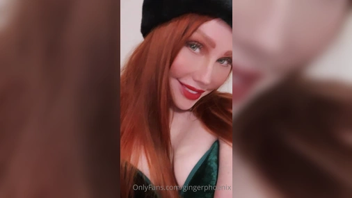 Ginger Phoenix Teasing In High Heels And Sexy Lingerie