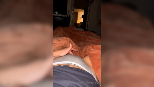Lilblondiebit Masturbates In Lingerie POV