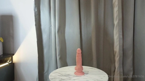 Mayuko Ryuzu Blowjob Practice With Dildo