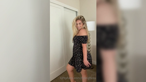 Haleigh Cox Teasing With Sexy Ass