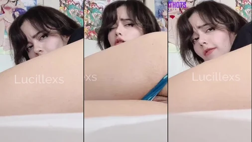 Luciilexss Analfick mit Dildo