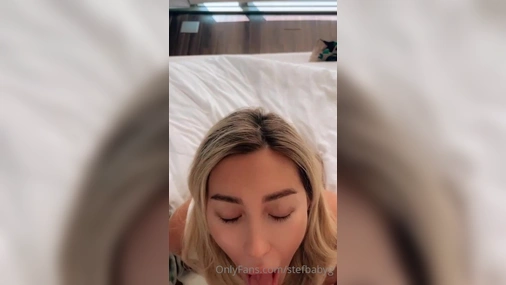 Stefanie Gurzanski Getting Her Face Sprayed with Cum