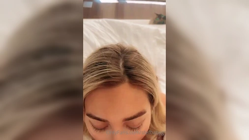 Stefanie Gurzanski Getting Her Face Sprayed with Cum