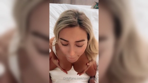 Stefanie Gurzanski Getting Her Face Sprayed with Cum