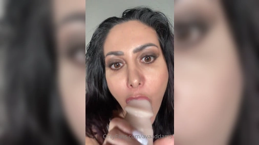 Naughty Milf Ava Addams Tittyfucking And Riding Dildo