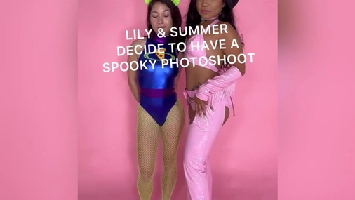 Lily Kawaii - Photoshoot Turns to Hot Threesome