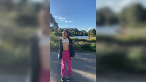 Mayajadex Flashing Small Tits in Public