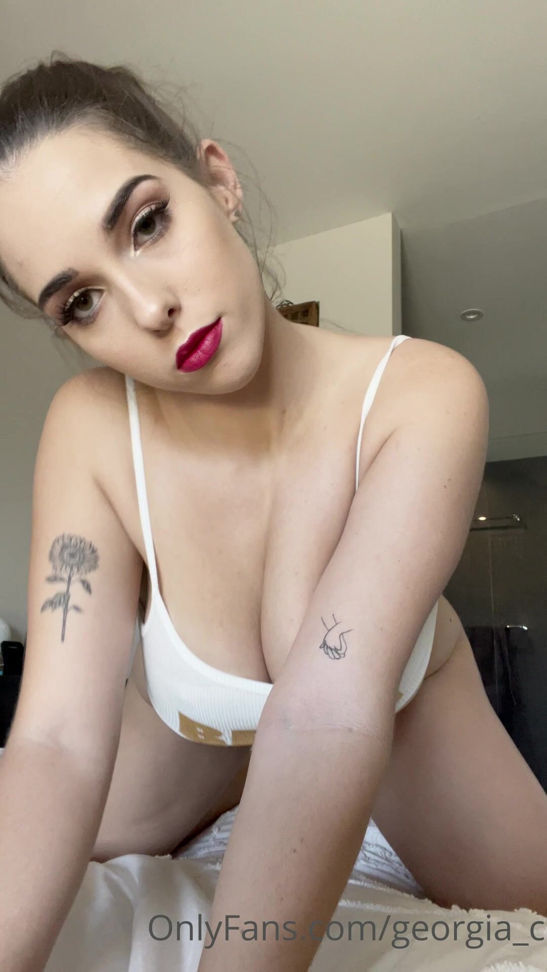 Georgia Carter Teasing Her Beautiful Body