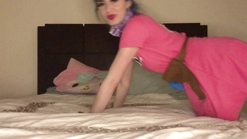 Belle Jade Cosplay With Anal Plug