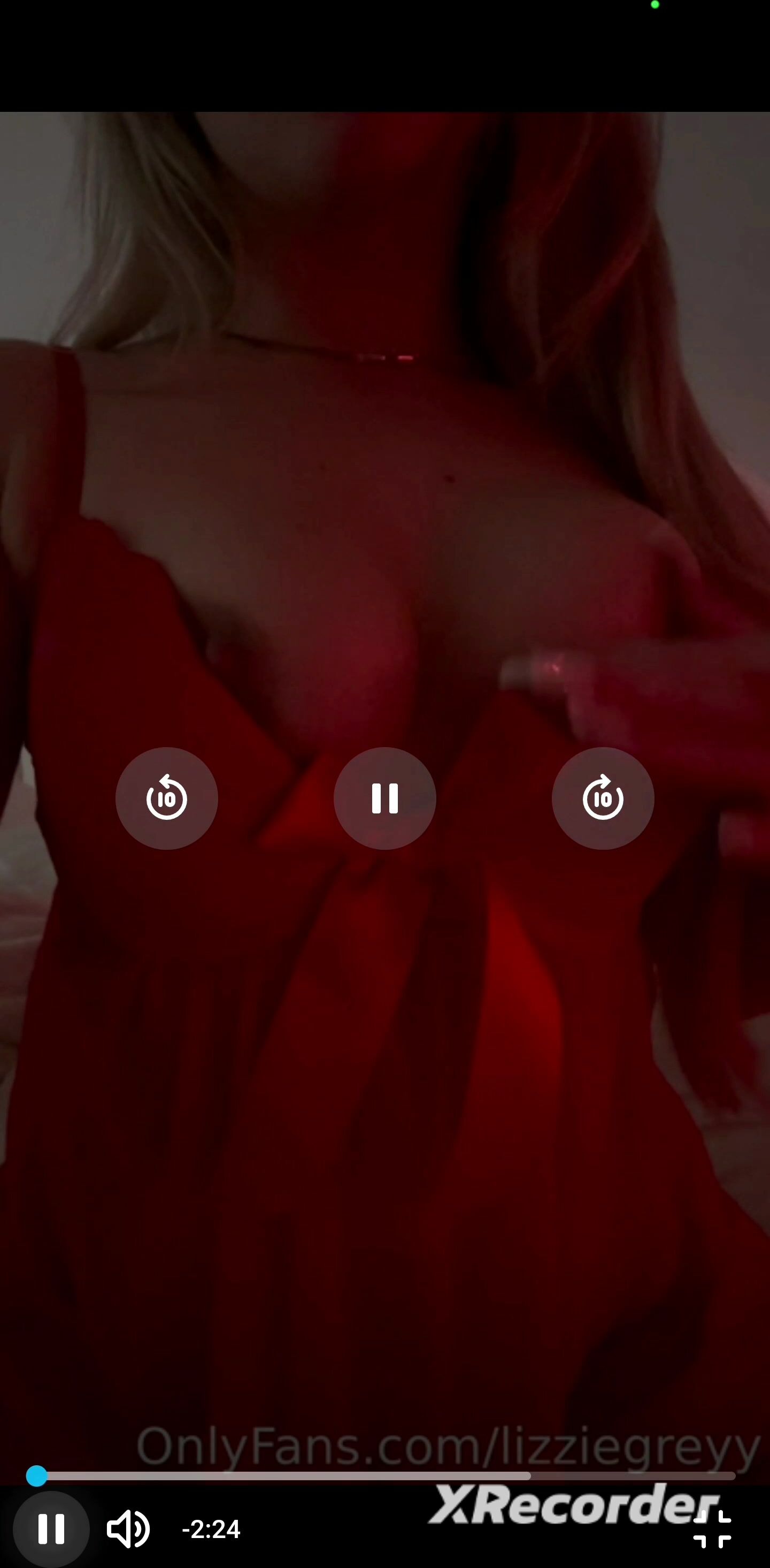 Lizzie Grey Seductive Striptease in Sexy Outfit