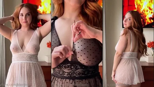 Blair Bini Sexy weißes Kleid – Anprobe-Haul