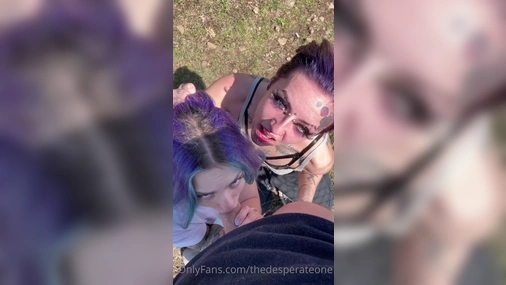 Pandora Skye Shares Blowjob In Public POV