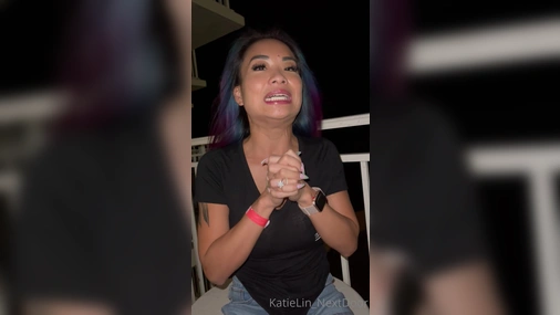 KatieLin Nextdoor Flashing Tits In Public