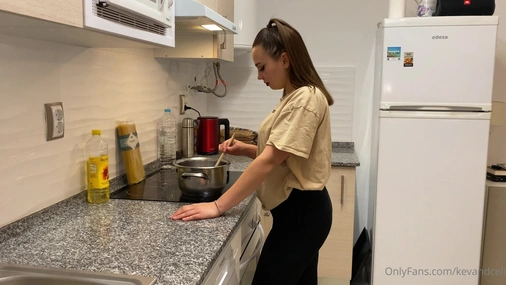 KevAndCeli Standing Doggystyle In The Kitchen