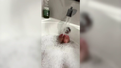Ailin Perez OF Livestream in Bathtub