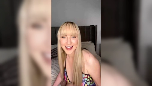 British Blonde Georgie Lyall Dirty Talking JOI