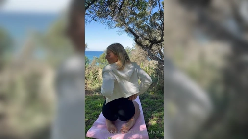 Sharna Beckman Risky Pussy Masturbation Outdoors