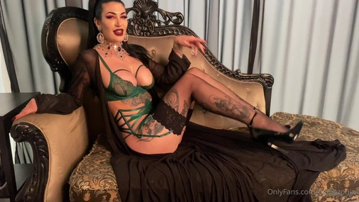 Mistress Damazonia JOI In Sexy Lingerie