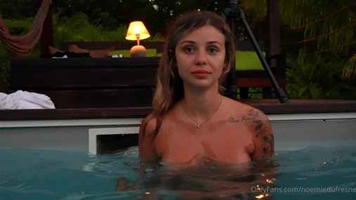 Noemie Dufresne Vacation Sextape with Huge Cumload
