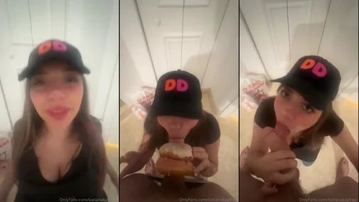 Katiana Kay Dunkin Donuts Blowjob Tape