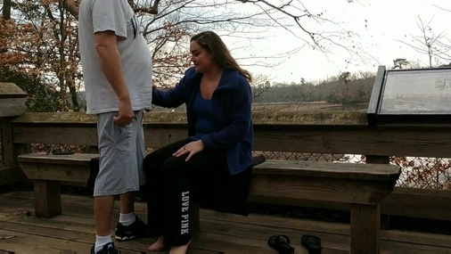 Public Park Quickie With a Hot Babe