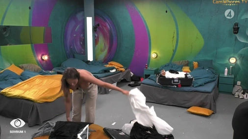 Emelie Big Brother Sweden topless