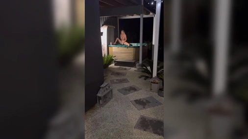 Layla Roo Pool Blowjob