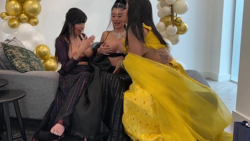 Marina Maya Hot Hardcore Lesbian Threesome