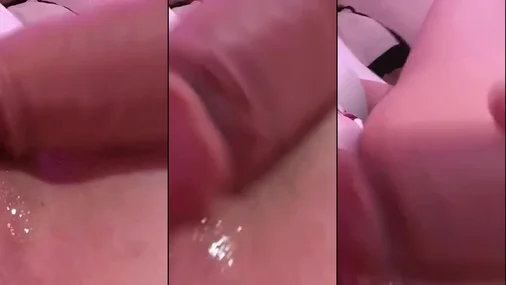 Hannapunzel Dildo Play on Super Wet Pussy