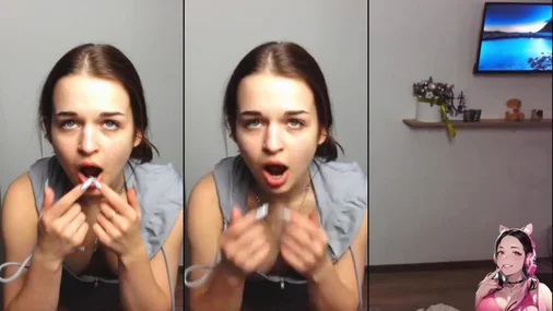 Wippende Titten von Petite Olya