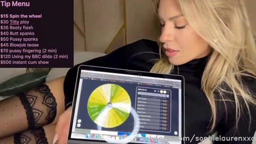 Sophie Lauren Dildo PPV Cumshow