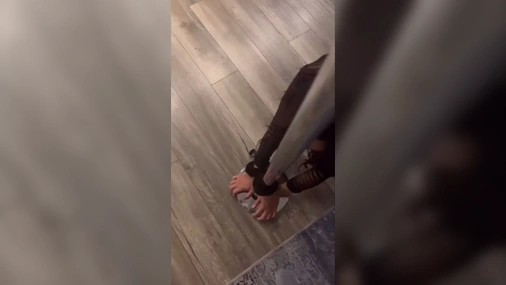 Swedish girl gets spanked and deep throated